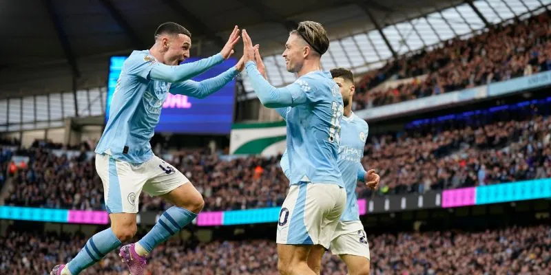 Lực lượng của hai đội trong trận Manchester City vs Crystal Palace