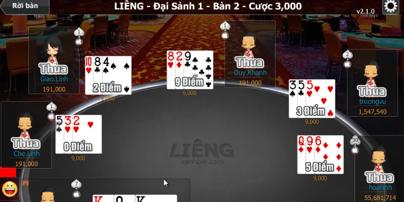 Khái quát chung về trò chơi bài Liêng